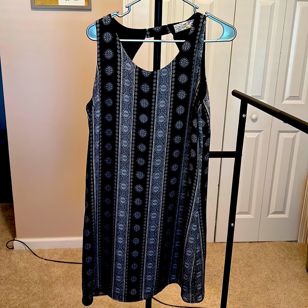 Black summer dress